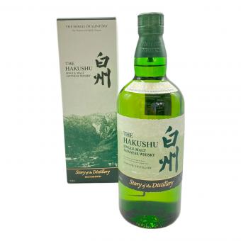 サントリー 白州 Story of the Distillery 2025 EDITION ジャパニーズウィスキー 700ml シングルモルトウイスキー