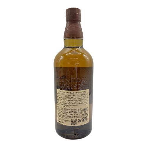 サントリー 山崎 ジャパニーズウィスキー シングルモルト 700ml