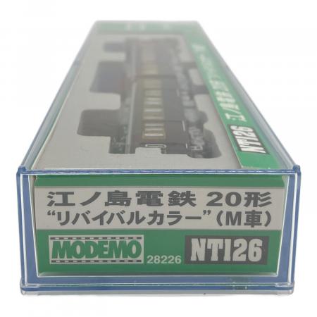ハセガワ MODEMO (モデモ) NT126 江ノ島電鉄20形 リバイバルカラー M車