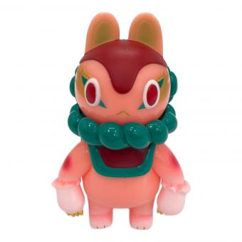郷土玩具怪獣プロジェクト (キョウドガングカイジュウプロジェクト) 郷土玩具怪獣イヌハリゴン ピンク ソフビフィギュア