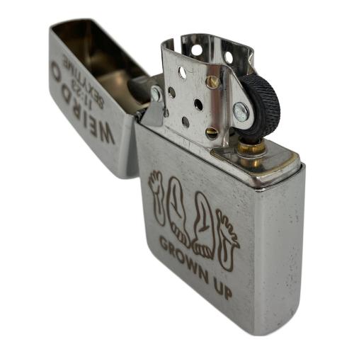 ZIPPO (ジッポ) オイルライター WEIRDO GROWN UP 2022年製 USA製