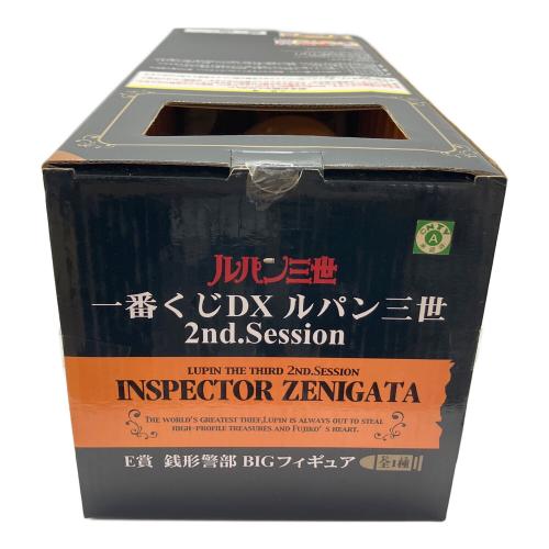 バンプレスト 一番くじDX ルパン三世 2nd.Session E賞 銭形警部 BIGフィギュア