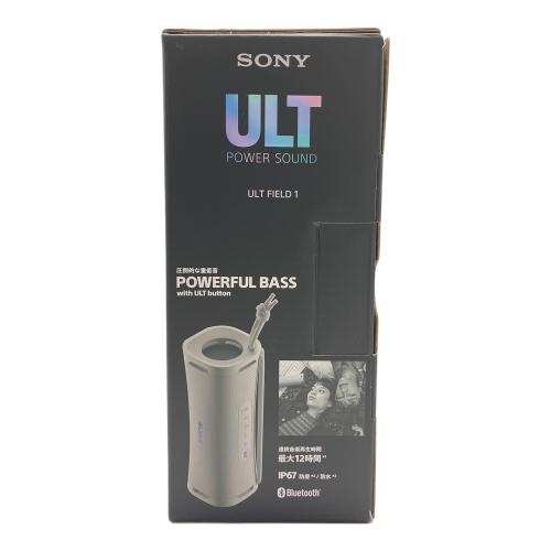SONY (ソニー) ワイヤレスポータブルスピーカー ULT FIELD 1 白 SRS-ULT10 2024年製