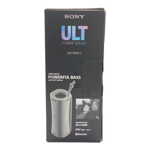 SONY (ソニー) ワイヤレスポータブルスピーカー ULT FIELD 1 白 SRS-ULT10 2024年製