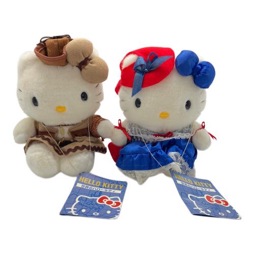 サンリオ HELLO KITTY 世界のハローキティ キャラクターミニシリーズ 7体セット 1999年発売 ぬいぐるみ