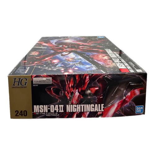 BANDAI (バンダイ) HGUC 1/144 MSN-04Ⅱ ナイチンゲール 機動戦士ガンダム 逆襲のシャア ベルトーチカ・チルドレン ガンプラ