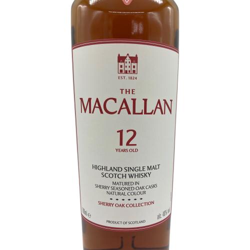 マッカラン (MACALLAN) ザ・マッカラン12年 スコッチウイスキー 700ml シェリーオーク サントリー