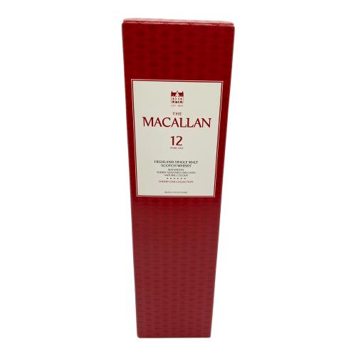 マッカラン (MACALLAN) ザ・マッカラン12年 スコッチウイスキー 700ml シェリーオーク サントリー