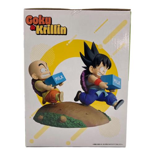 ドラゴンボール フィギュア 孫悟空&クリリン牛乳配達 一番くじ