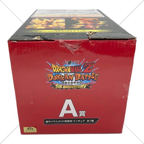 BANDAI SPIRITS (バンダイスピリッツ) 一番くじ DRAGON BALL Z ドッカンバトル 6th anniversary  A賞 超サイヤ人ゴッド孫悟空 フィギュア