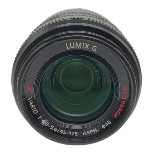 Panasonic (パナソニック) LUMIX G X VARIO PZ 45-175mm/F4.0-5.6 ASPH./POWER O.I.S. 望遠電動ズームレンズ H-PS45175