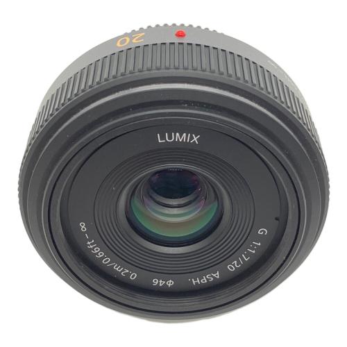 Panasonic (パナソニック) LUMIX G 20mm/F1.7 ASPH. 広角単焦点レンズ H-H020
