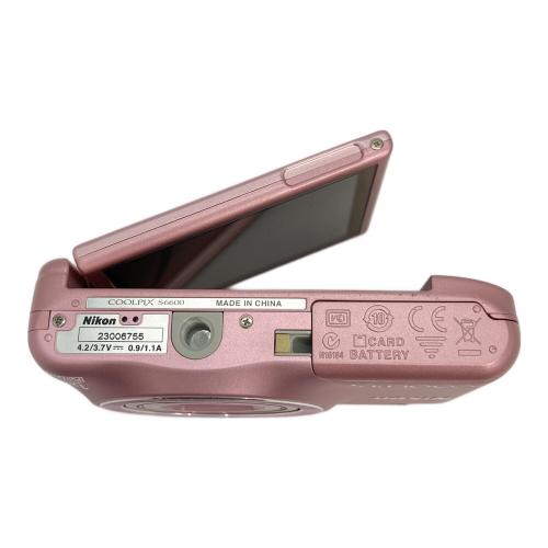 Nikon (ニコン) コンパクトデジタルカメラ COOLPIX S6600 ピンク