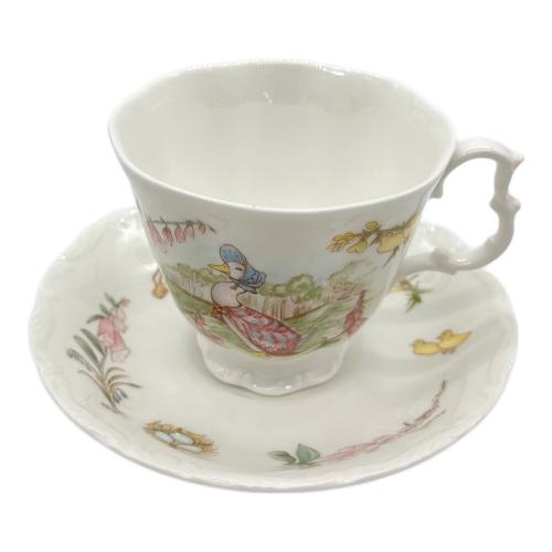 ROYAL ALBERT (ロイヤルアルバート) カップ＆ソーサー あひるのジマイマ ピーターラビット ビアトリクス・ポター