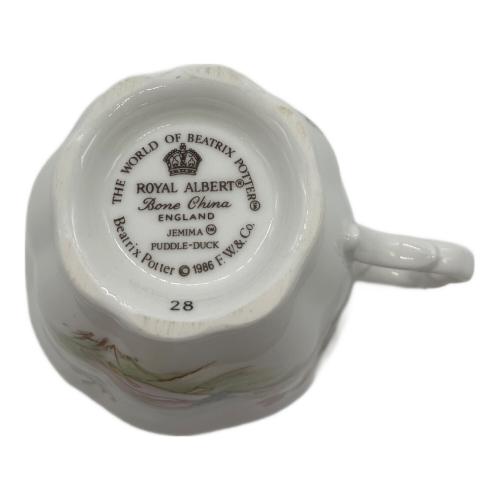 ROYAL ALBERT (ロイヤルアルバート) カップ＆ソーサー あひるのジマイマ ピーターラビット ビアトリクス・ポター