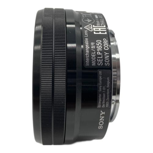 SONY (ソニー) E PZ 16-50mm F3.5-5.6 OSS 標準ズームレンズ SELP1650 ソニーEマウント