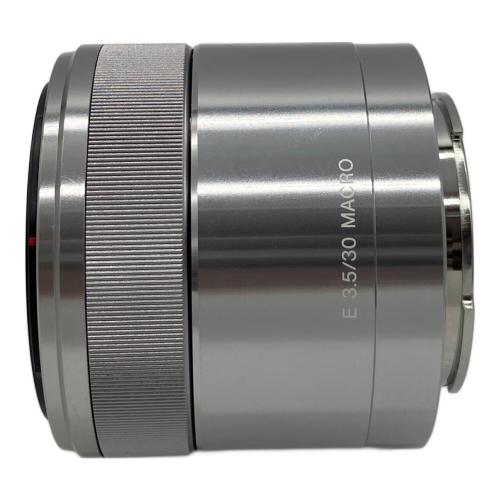 SONY (ソニー) E 30mm F3.5 Macro 単焦点等倍マクロレンズ SEL30M35 ソニーEマウント レンズフードALC-SH113付
