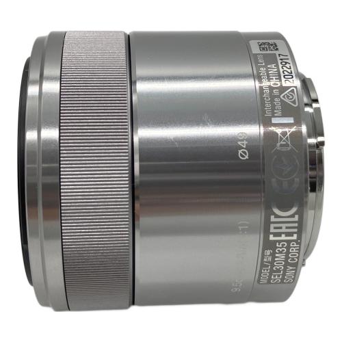 SONY (ソニー) E 30mm F3.5 Macro 単焦点等倍マクロレンズ SEL30M35 ソニーEマウント レンズフードALC-SH113付
