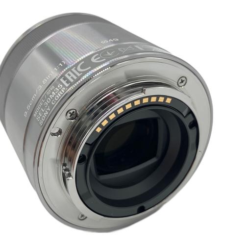 SONY (ソニー) E 30mm F3.5 Macro 単焦点等倍マクロレンズ SEL30M35 ソニーEマウント レンズフードALC-SH113付