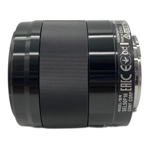 SONY (ソニー) E 50mm F1.8 OSS 単焦点レンズ SEL50F18 ソニーEマウント