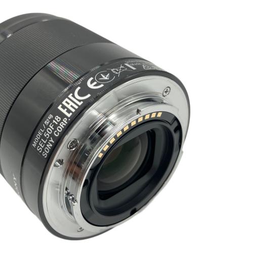 SONY (ソニー) E 50mm F1.8 OSS 単焦点レンズ SEL50F18 ソニーEマウント