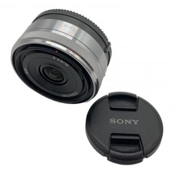 SONY (ソニー) E 16mm F2.8 広角パンケーキ単焦点レンズ SEL16F28 ソニーEマウント