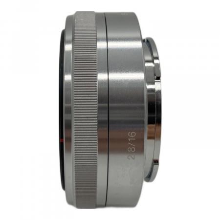 極上品　SONY E 2.8/16 SEL16F28 単焦点 パンケーキレンズ SONY (ソニー) E 16mm F2.8 広角パンケーキ単焦点レンズ SEL16F28