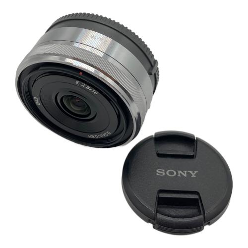SONY (ソニー) E 16mm F2.8 広角パンケーキ単焦点レンズ SEL16F28 ソニーEマウント