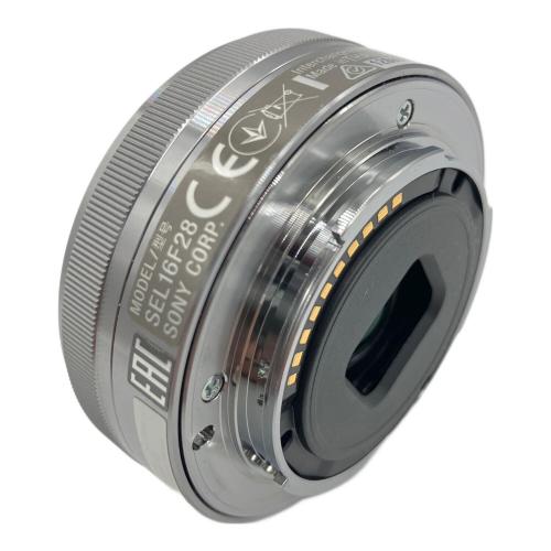 SONY (ソニー) E 16mm F2.8 広角パンケーキ単焦点レンズ SEL16F28 ソニーEマウント