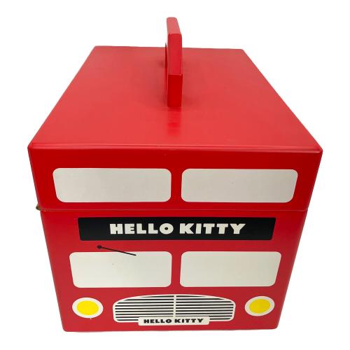 サンリオ HELLO KITTY (ハローキティ) ジュエリーボックス 木製ロンドンバス型