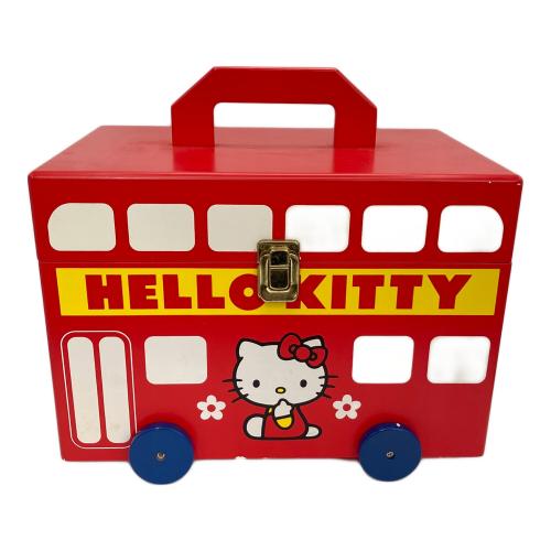 サンリオ HELLO KITTY (ハローキティ) ジュエリーボックス 木製ロンドンバス型