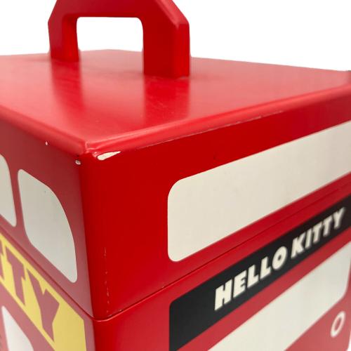 サンリオ HELLO KITTY (ハローキティ) ジュエリーボックス 木製ロンドンバス型