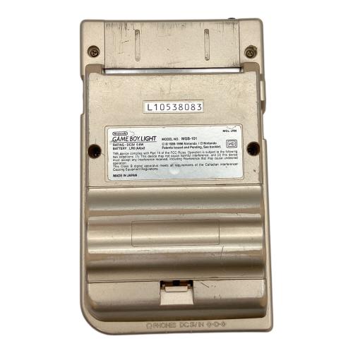 Nintendo (ニンテンドー) GAMEBOY LIGHT ゴールド MGB-101