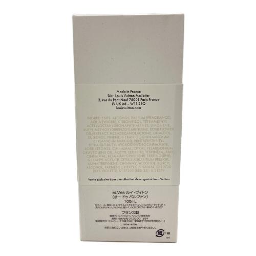 LOUIS VUITTON (ルイ ヴィトン) eLVes ルイ･ヴィトン オードゥ パルファン 100ml 残量80%-99%