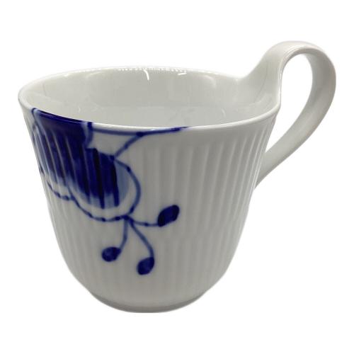 ROYAL COPENHAGEN (ロイヤル・コペンハーゲン) カップ&ソーサー ブルーフルーデッド メガ ハイハンドル 2Pセット