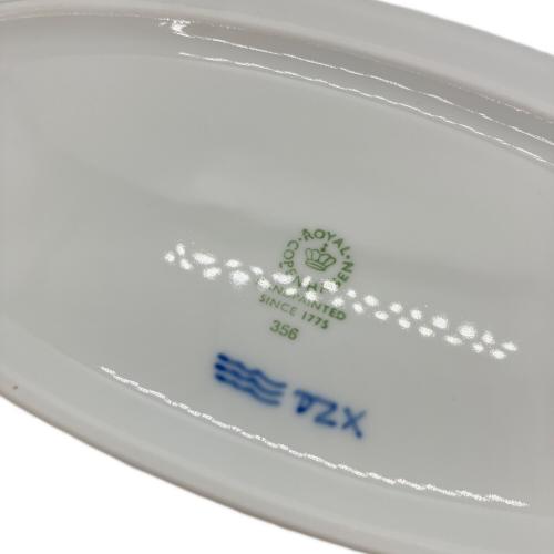 ROYAL COPENHAGEN (ロイヤル・コペンハーゲン) マグカップ＆オーバルディッシュセット ブルーライン