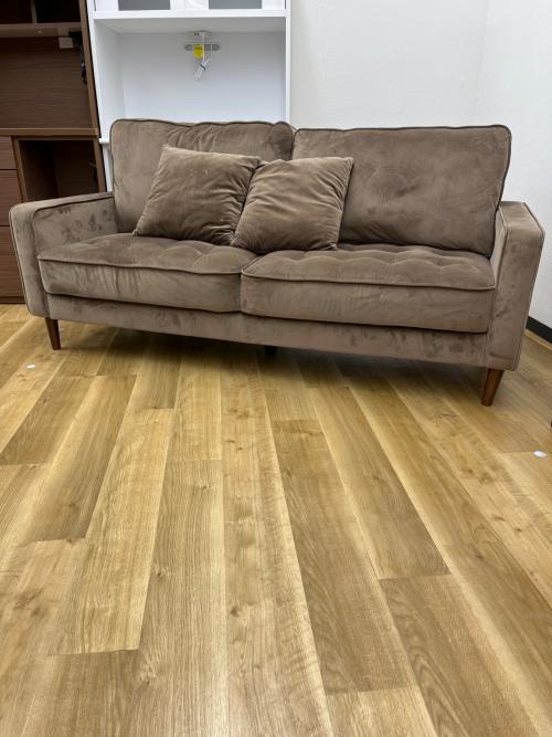 3人掛けソファー ブラウン