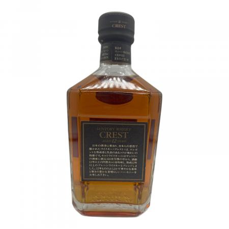 サントリー CREST ウィスキー 12年 750ml｜トレファクONLINE
