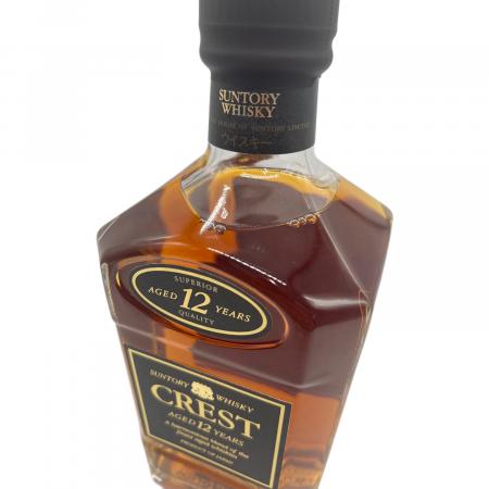 サントリー CREST ウィスキー 12年 750ml｜トレファクONLINE