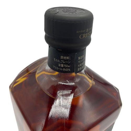 サントリー CREST ウィスキー 12年 750ml