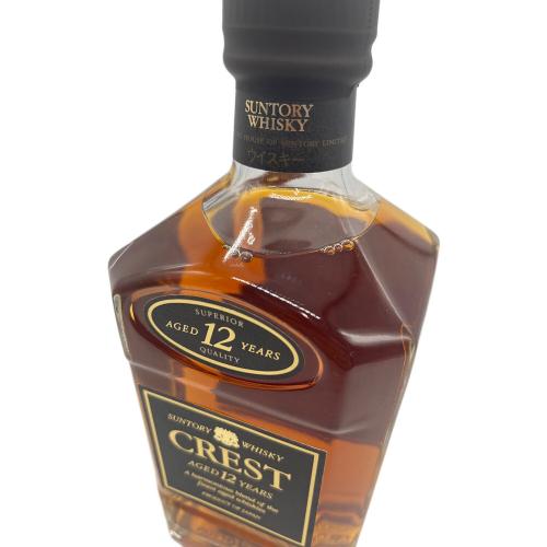 サントリー CREST ウィスキー 12年 750ml