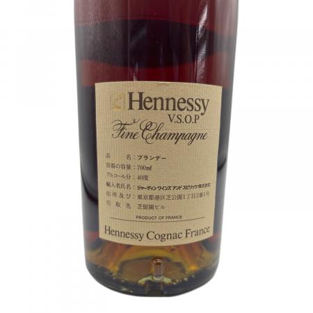 ヘネシー (Hennessy) VSOP コニャック 700ml｜トレファクONLINE