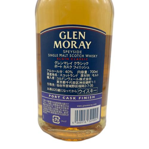 GLEN MORAY (グレン マレイ) ポートカスク フィニッシュ ウィスキー 700ml