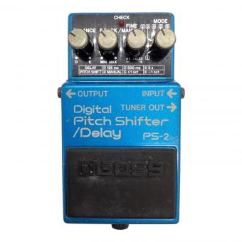 BOSS (ボス) ディレイ 本体のみ Digital Pitch Shifter /Delay PS-2 日本製 動作確認済み