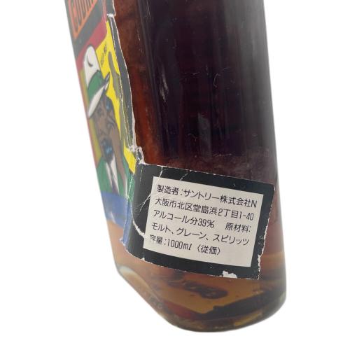 サントリー COBRA ウィスキー ラベル劣化 1000ml