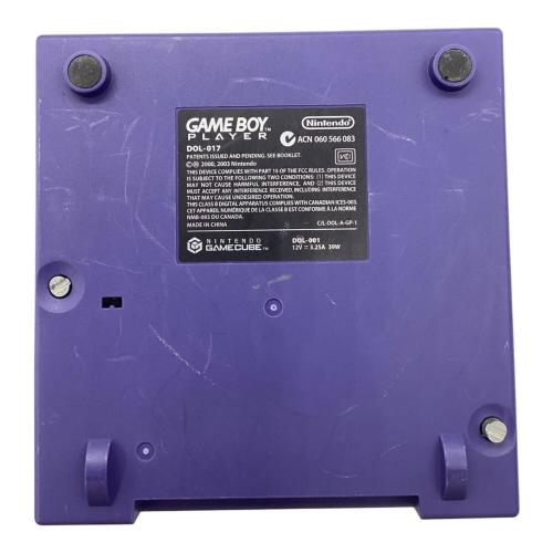 Nintendo (ニンテンドー) GAMECUBE アダプタ・AVコード付/・コントローラ無し 動作確認済み ゲームボーイプレイヤー・スタートアップディスク付き - -