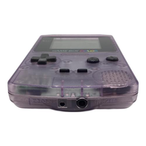 Nintendo (ニンテンドー) GAMEBOY COLOR クリアパープル CGB-001 動作確認済み -