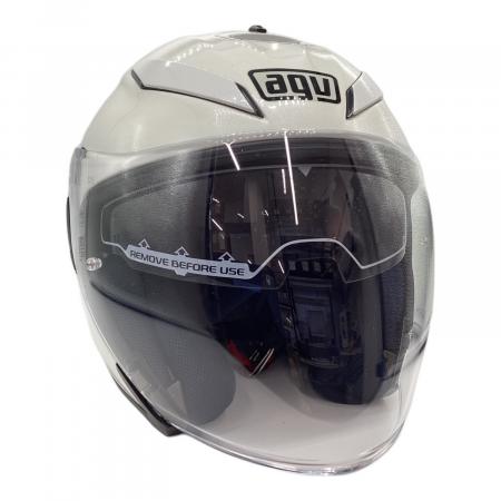 agv ジェットヘルメット シルバー 58 agv バイク用ヘルメット 57-58 K-5 JET PSCマーク(バイク用ヘルメット