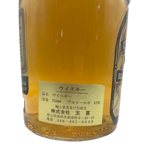 CHIVAS REGAL (シーバスリーガル) BLENDED SCOTCH スコッチウィスキー 750ml