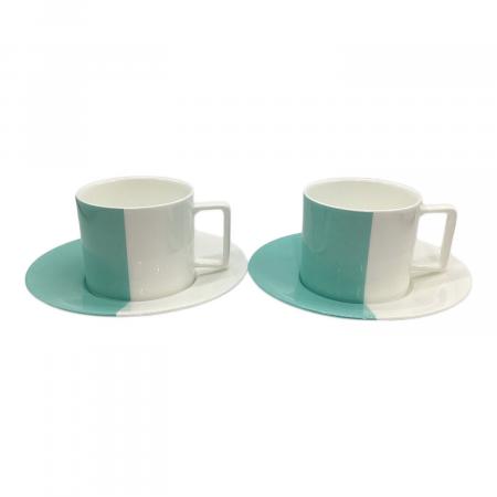 TIFFANY & Co. (ティファニー) カップ&ソーサー カラーブロック